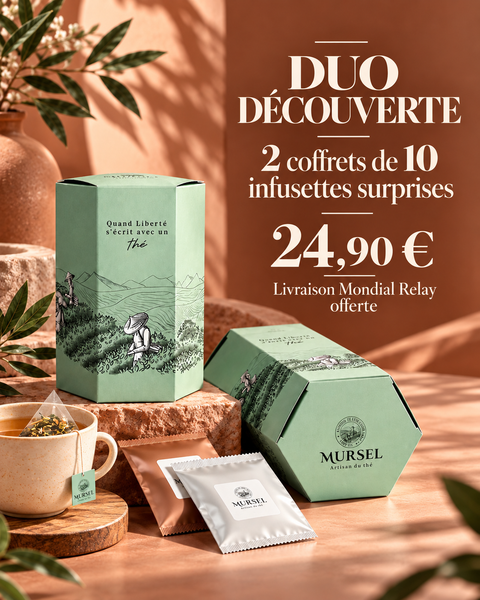 Duo découverte – 2 coffrets de 10 infusettes surprises