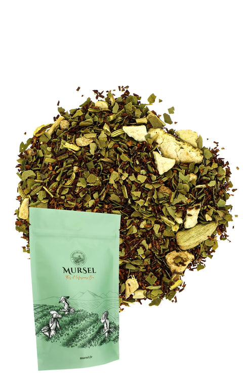 N°5 – Tisane BIO – Jolie silhouette – Rooibos, maté vert & orange