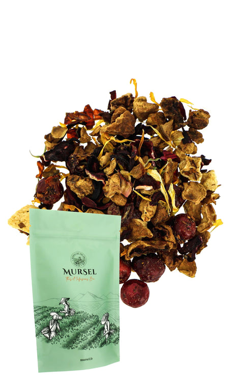 N°12 – Infusion fruitée BIO – Cranberry & pêche