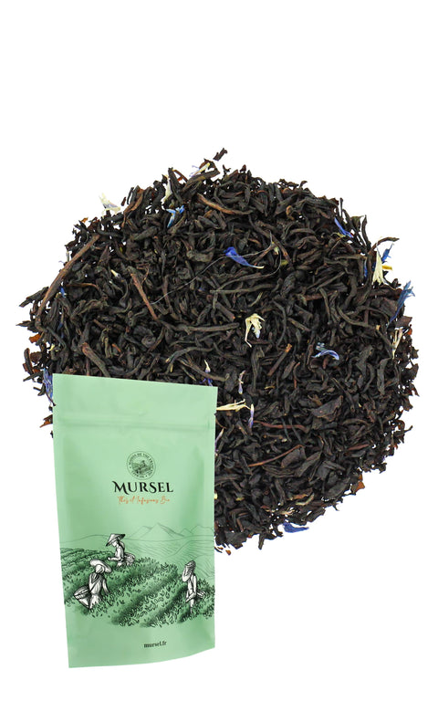 N°28 – Thé noir BIO – Earl Grey – Bergamote & fleurs de bleuet