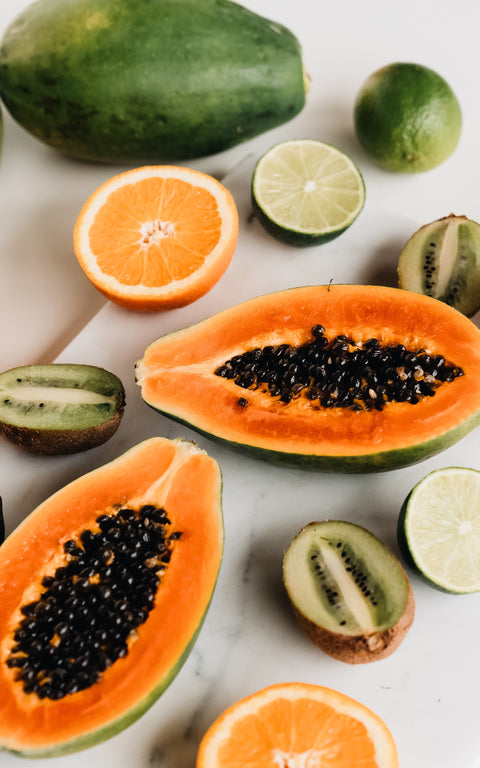 N°22 – Thé blanc BIO – Mélange fruité exotique – Mangue, papaye & citron vert